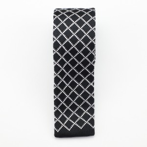 Kruwear diamond knitted necktie neck tie