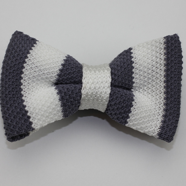 Kruwear knitted bow tie bowtie bow-tie