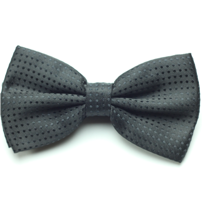 Kruwear black bowtie bow tie pre-tied