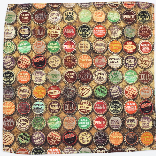 Antique Caps,bottle caps,antique,Pocket Square,Kuwear pocket square,bow tie,Chicago,Kruwear bow ties,