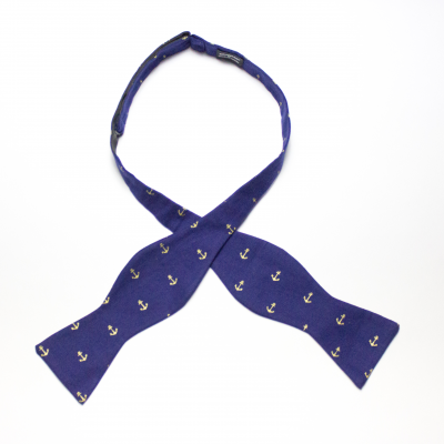 Freeport of Monrovia self-tie bow tie