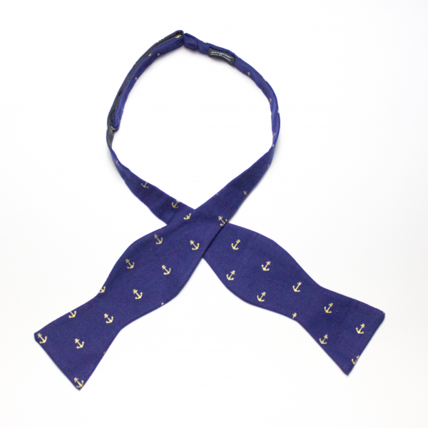 Freeport of Monrovia self-tie bow tie