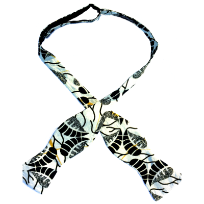 Monrovia, an African print cotton self-tie bow tie by Kruwear