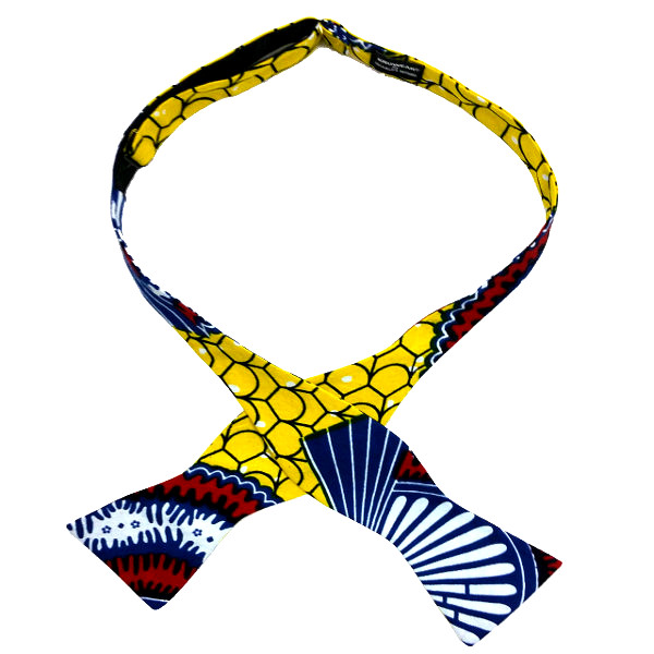 self-tied bow tie by Chicago-based Kruwear