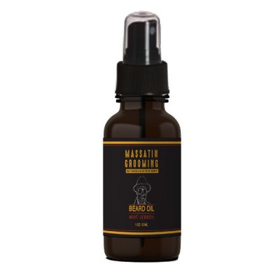 Massatin Grooming best beard oil - Mint Jebbeh is scented with peppermint.