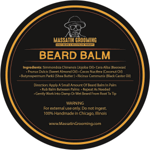 Massatin Grooming product, best beard balm an beard oil