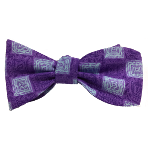Kruwear 100% cotton self-tied bow tie.