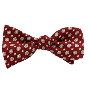 JavaScript is a 100% cotton self-tied bow tie by Kruwear