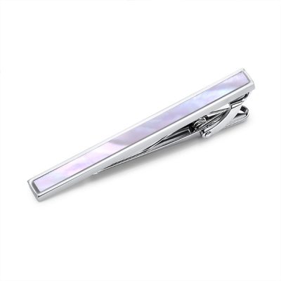 Classic Silver Tie Bar Tie Clip 15