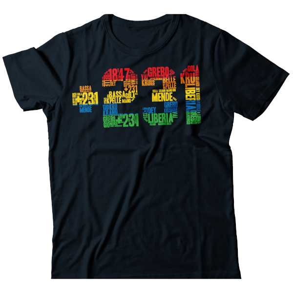 +231 Liberia Tribes t-shirt
