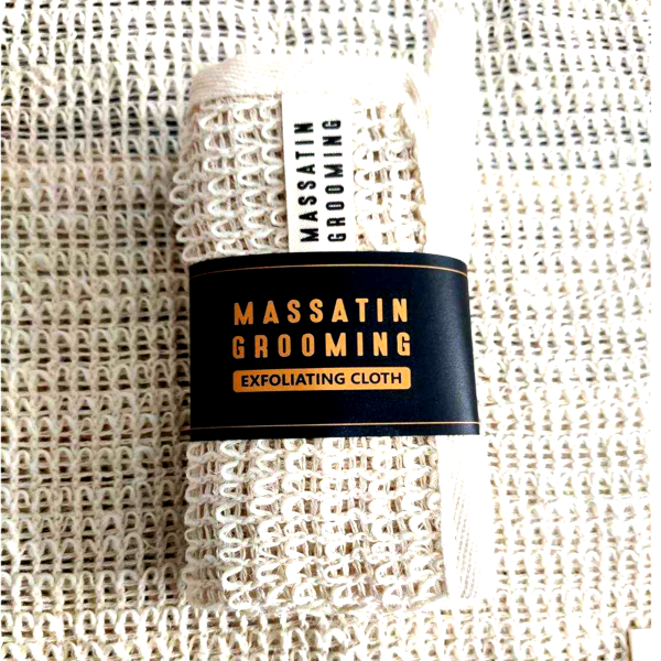 Massatin Grooming sisal exfoliating cloth