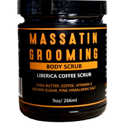 Liberica Coffee Scrub with Shea Butter, Brown Sugar,